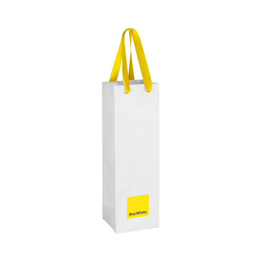 Ray White Wine Paper Bag