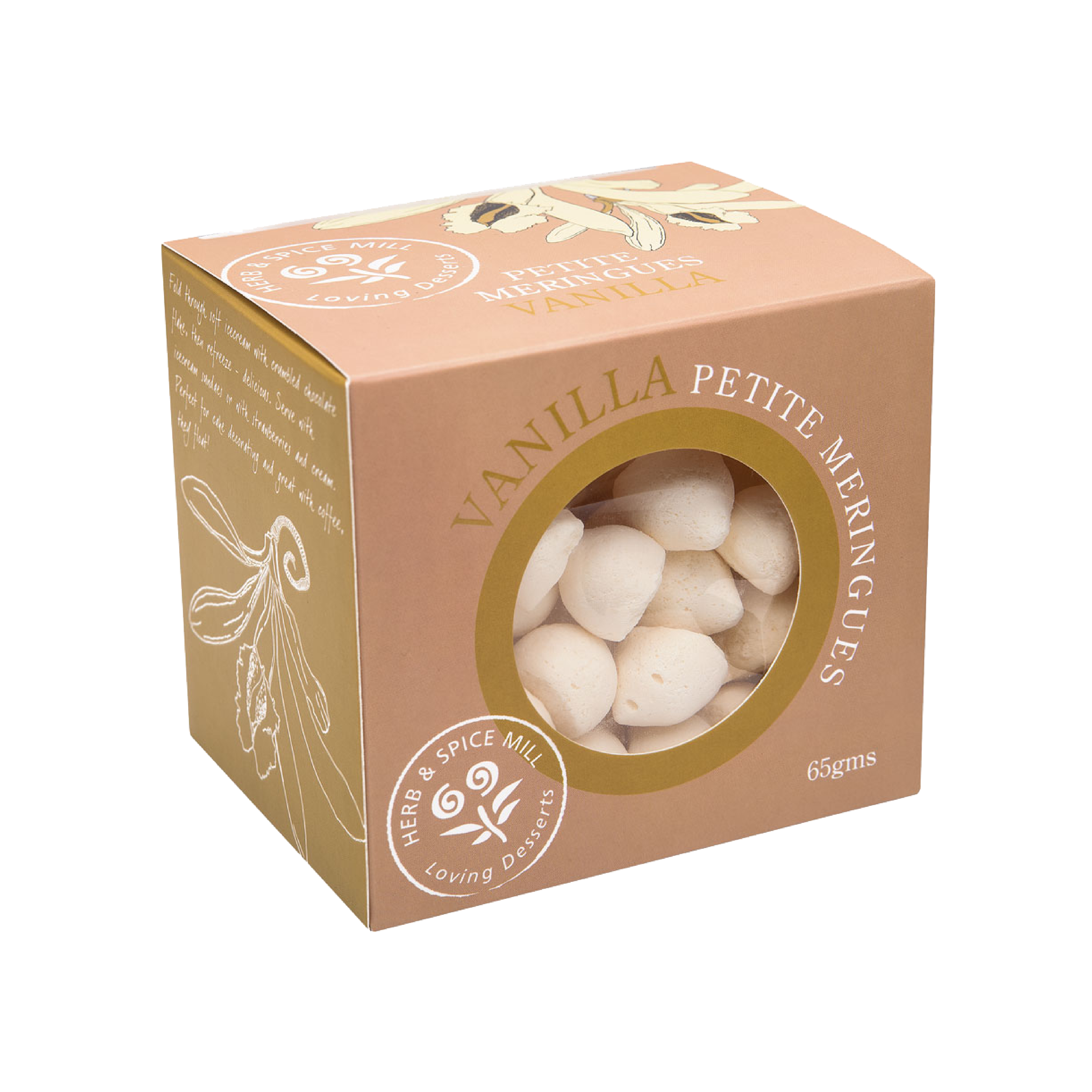 Vanilla petite meringues