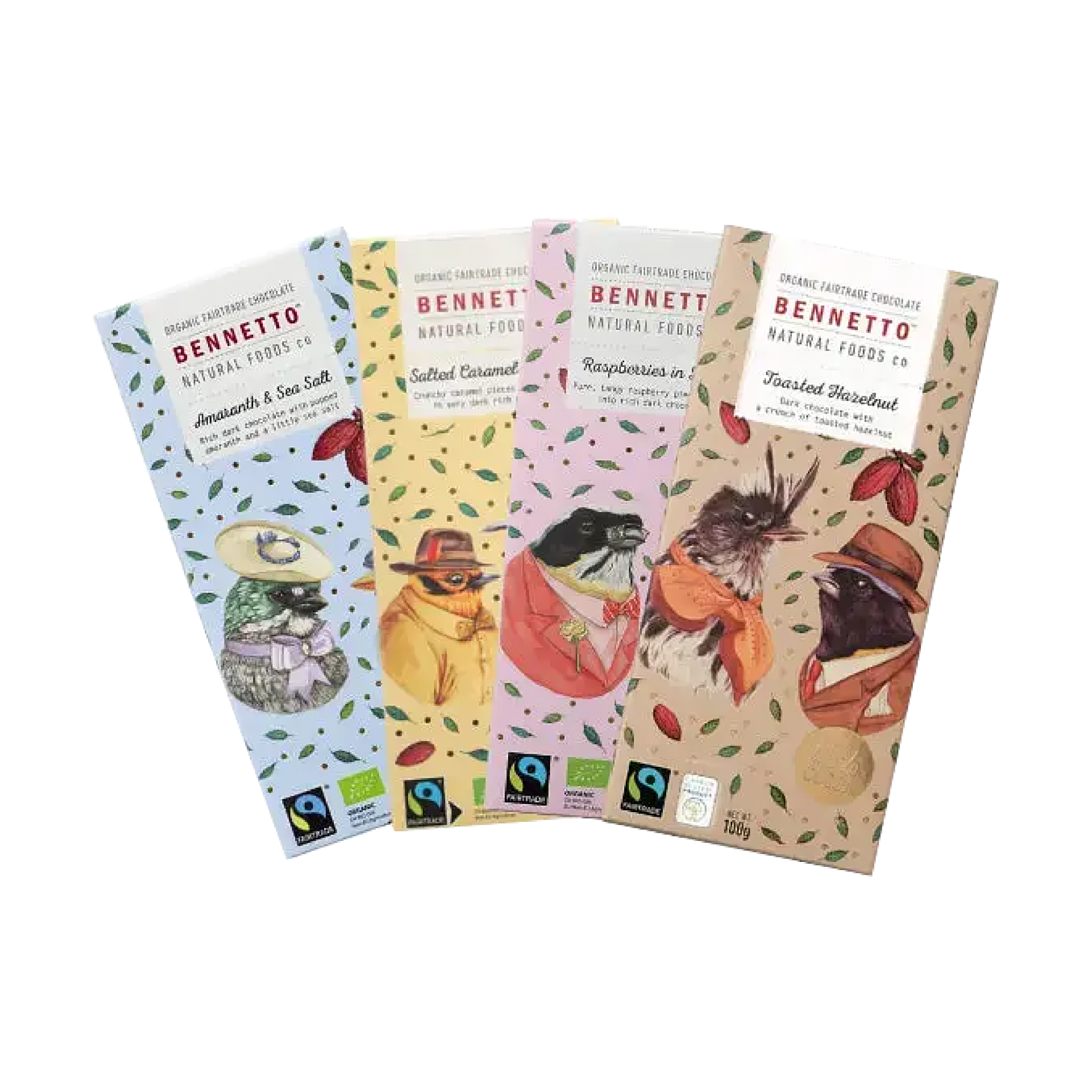 Chocolate assortment bennetto natural food company