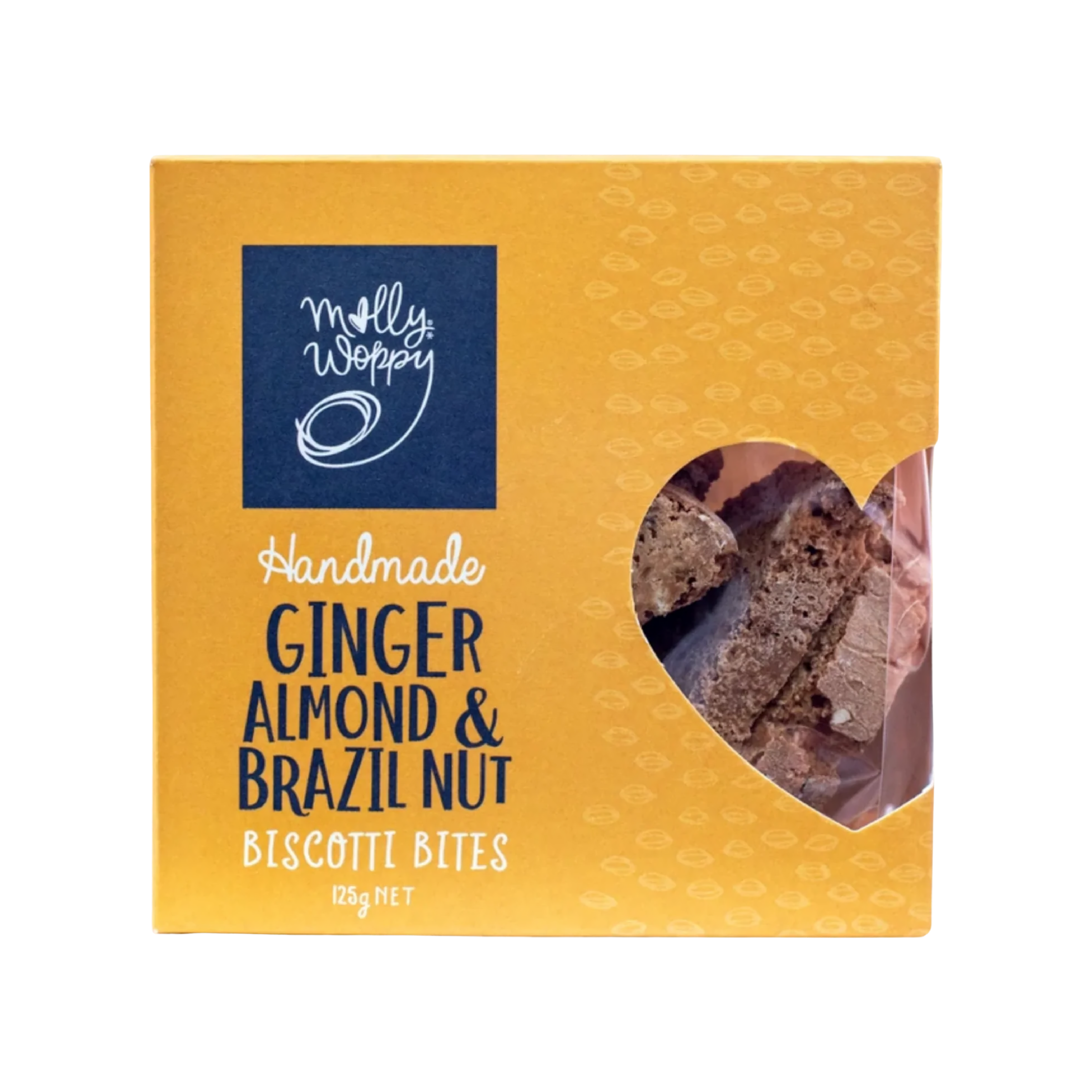 Ginger almond brazil nut biscotti