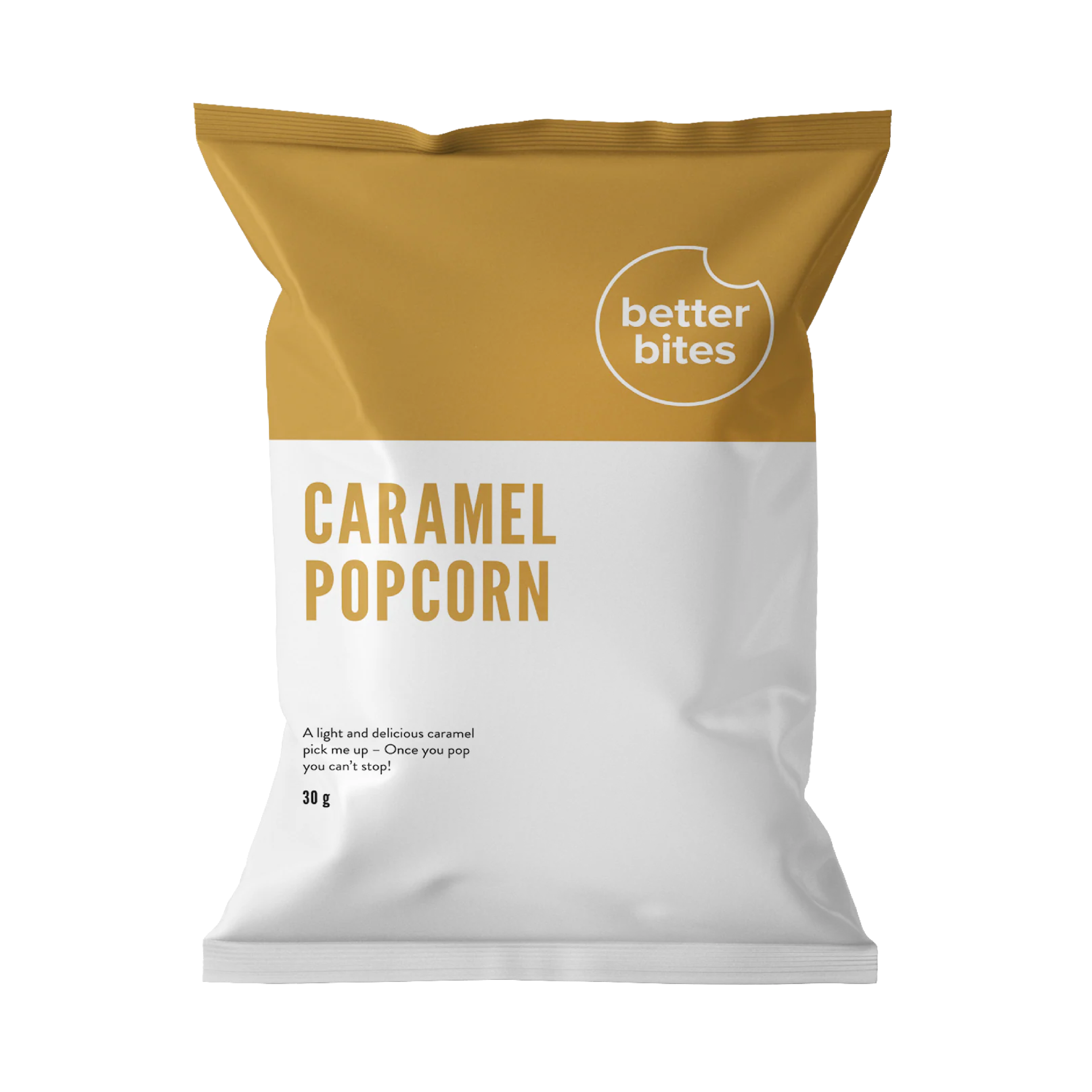 BetterBites Caramel Popcorn 30g