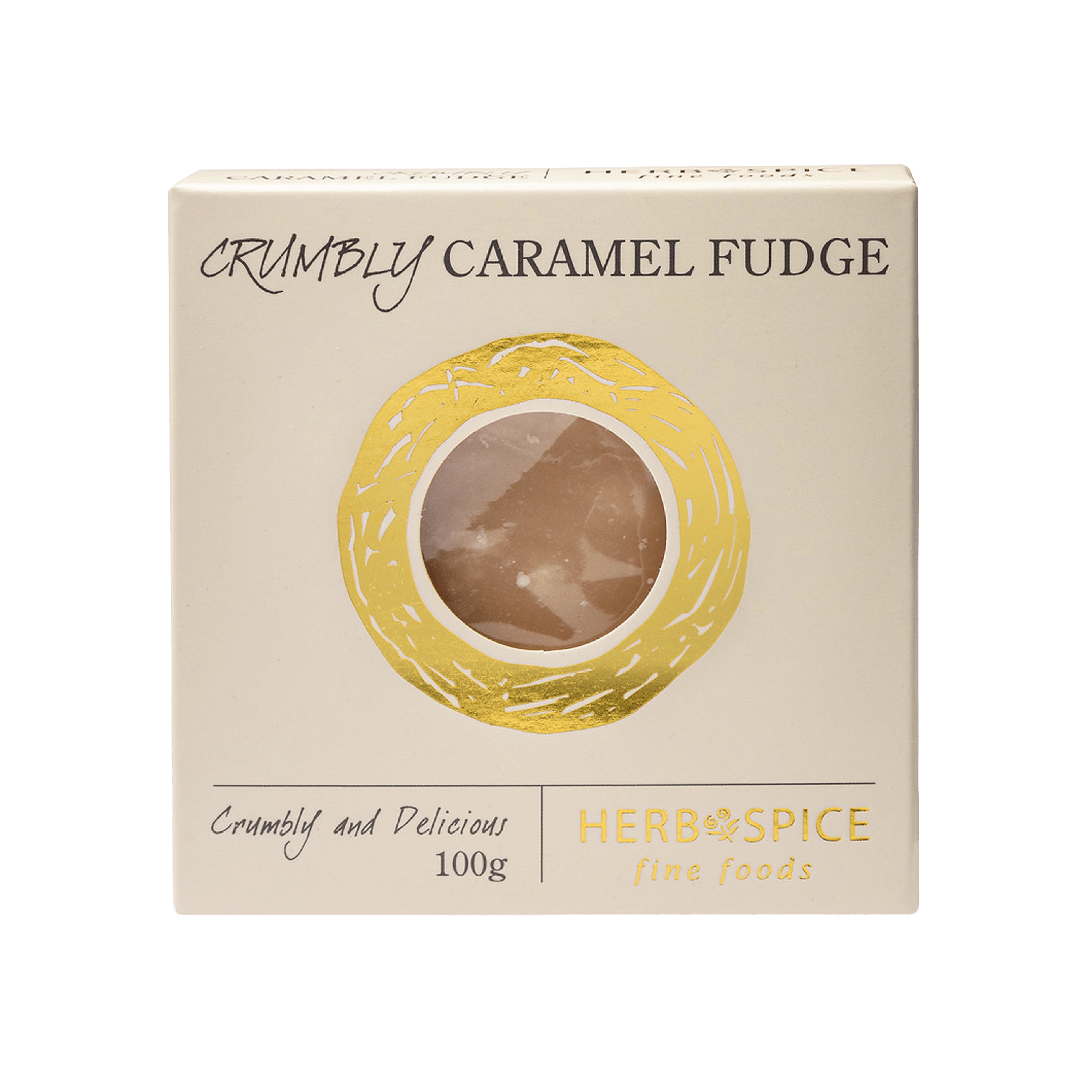 Crumbly Caramel Fudge
