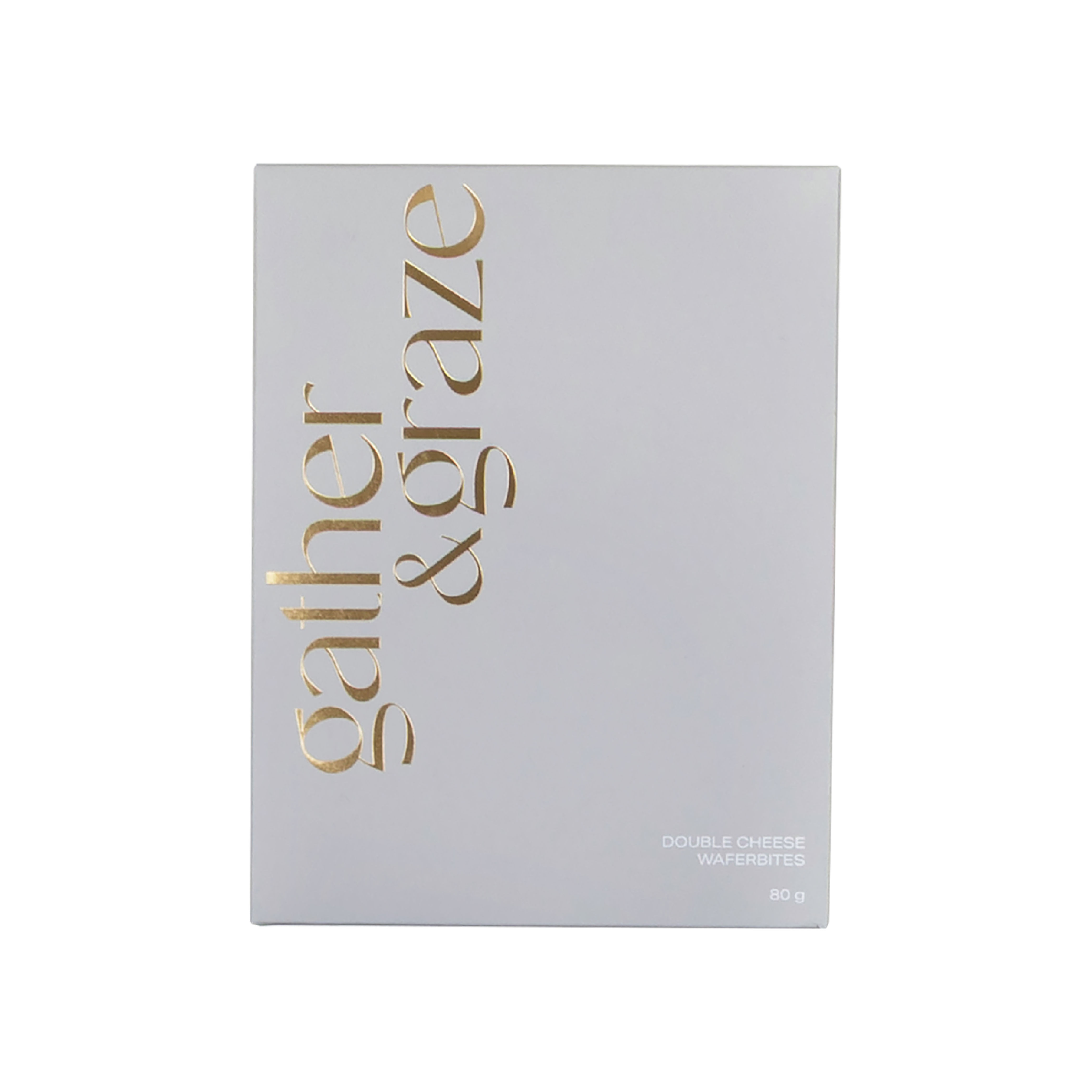Gather & Graze Gourmet Wafer Bites Double Cheese 80g