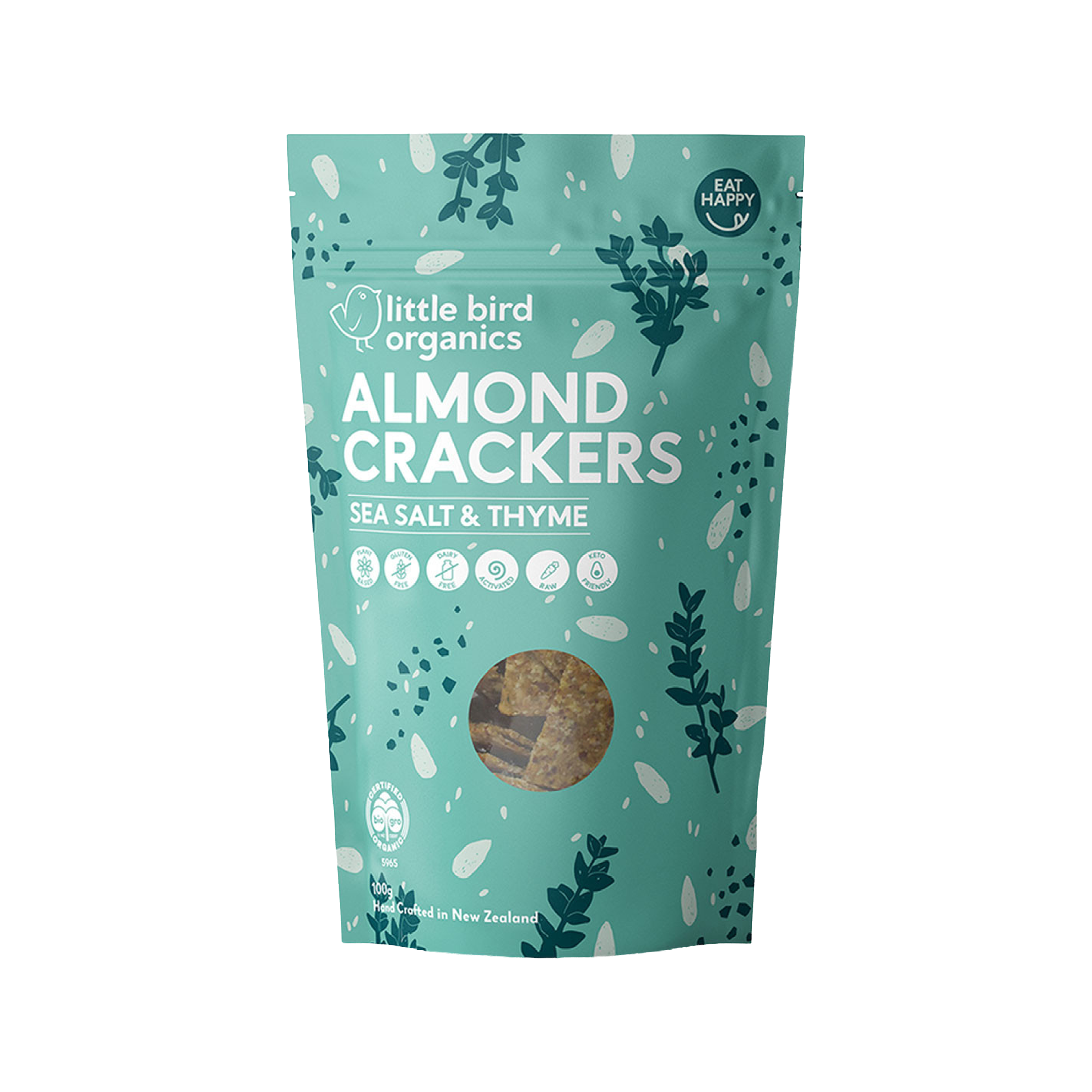 Little Bird Sea Salt Almond Crackers