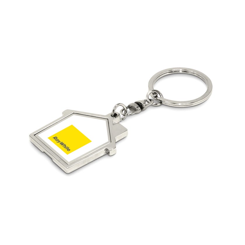 Metal House Keyring