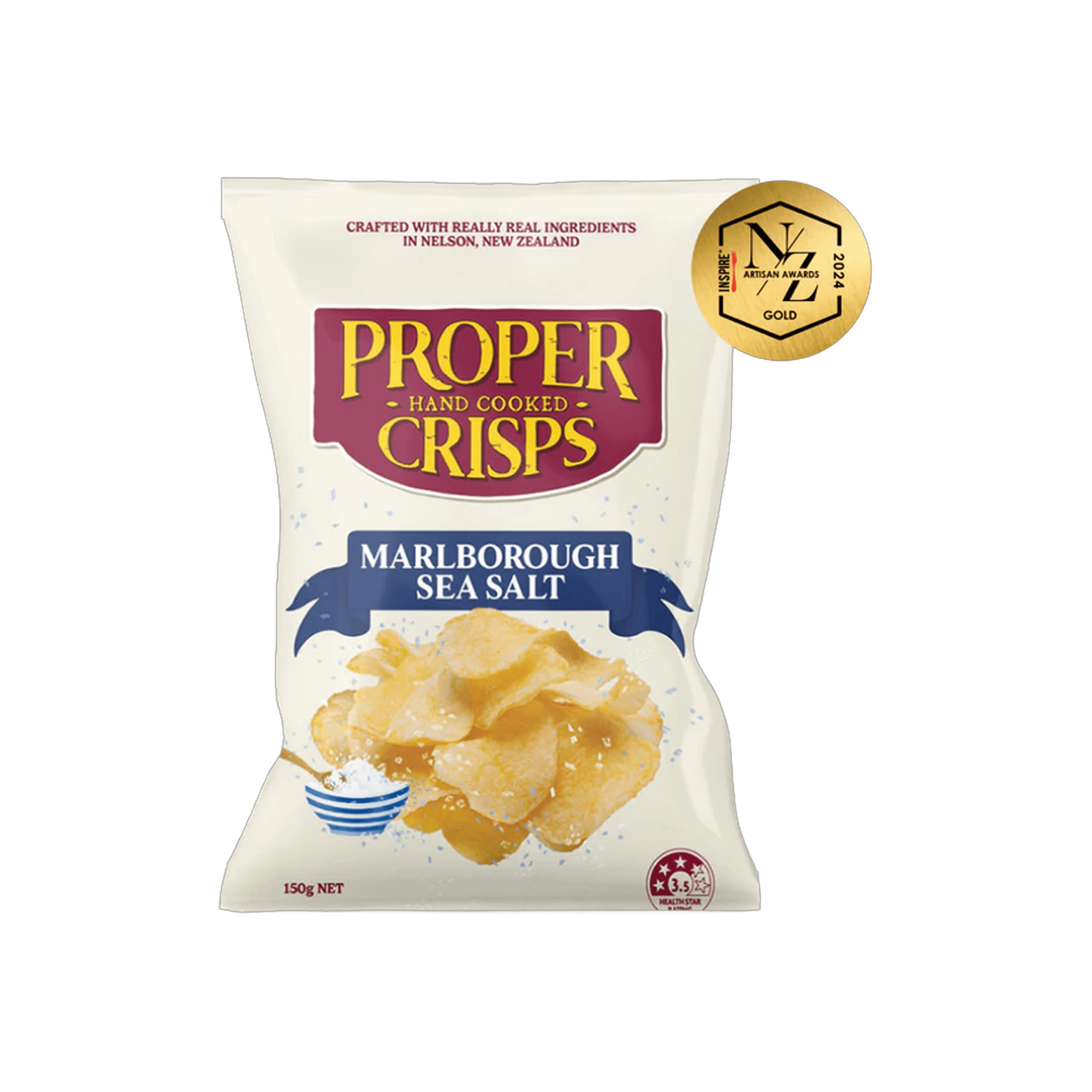 Proper Crisps Sea Salt Chips