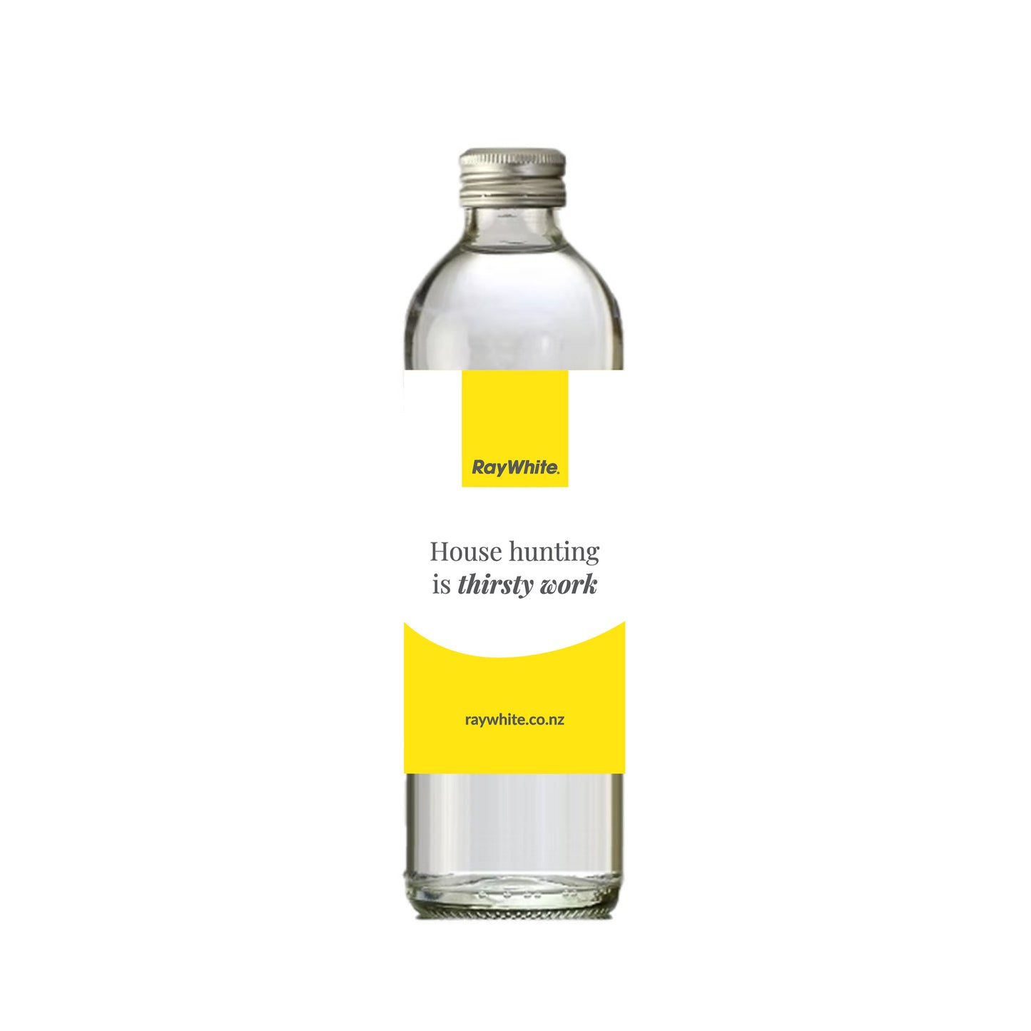 Ray White Bottle of Water - 350mL Glass