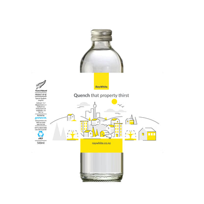 Ray White Bottle of Water - 350mL Glass