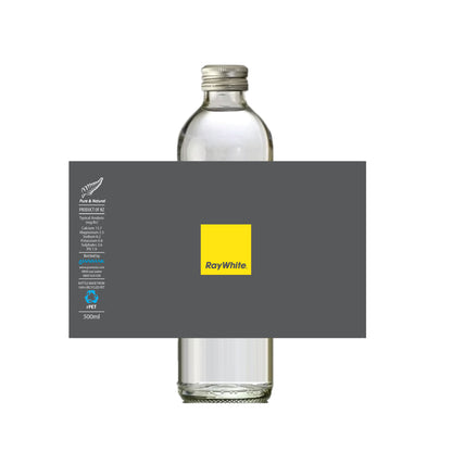 Ray White Bottle of Water - 350mL Glass