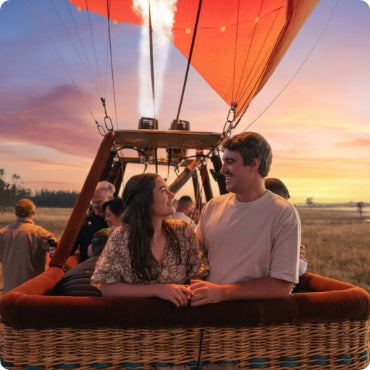 Hunter Valley Sunrise Hot Air Balloon with Breakfast for 2 people