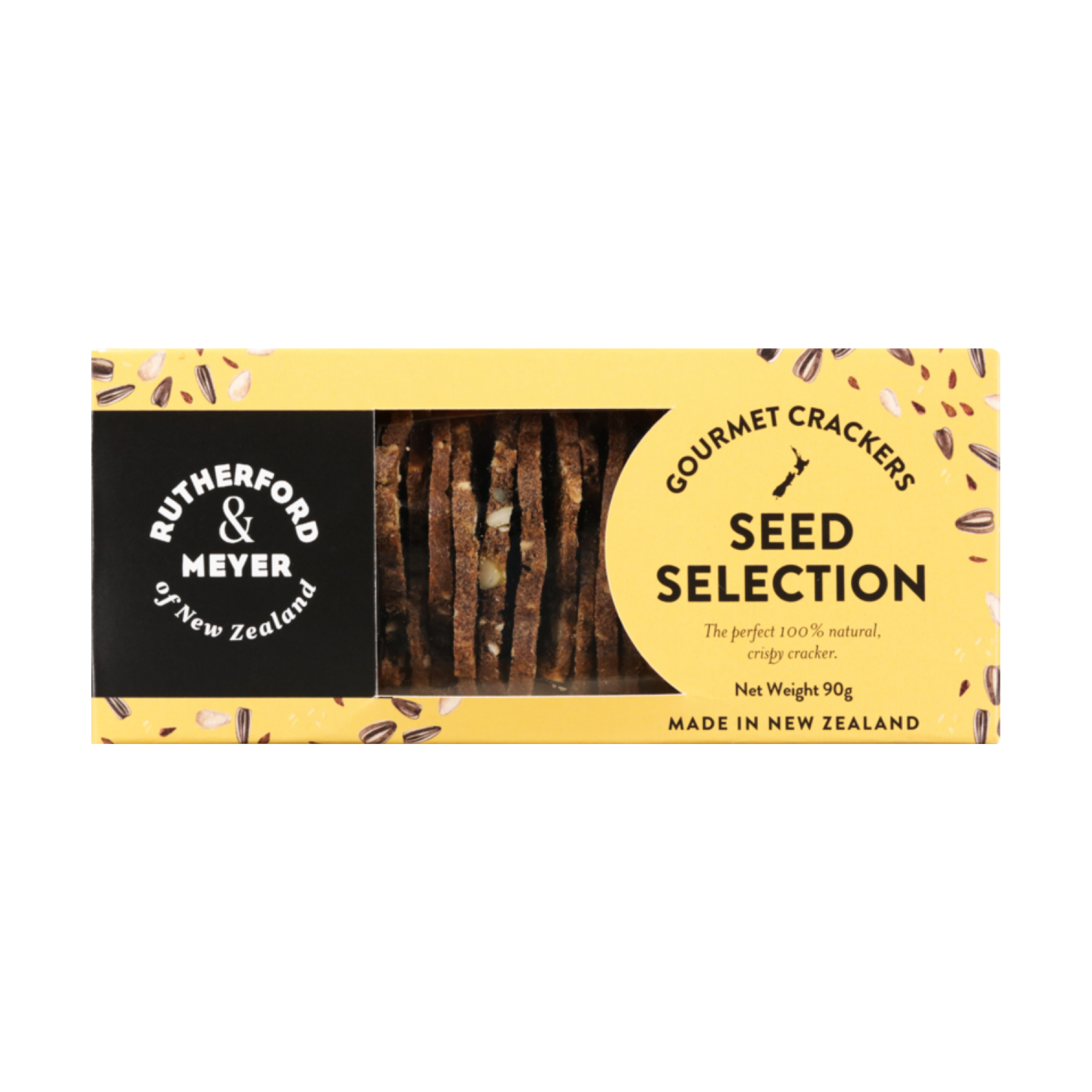 Rutherford & Meyer Gourmet Crackers – Seed Selection 90g
