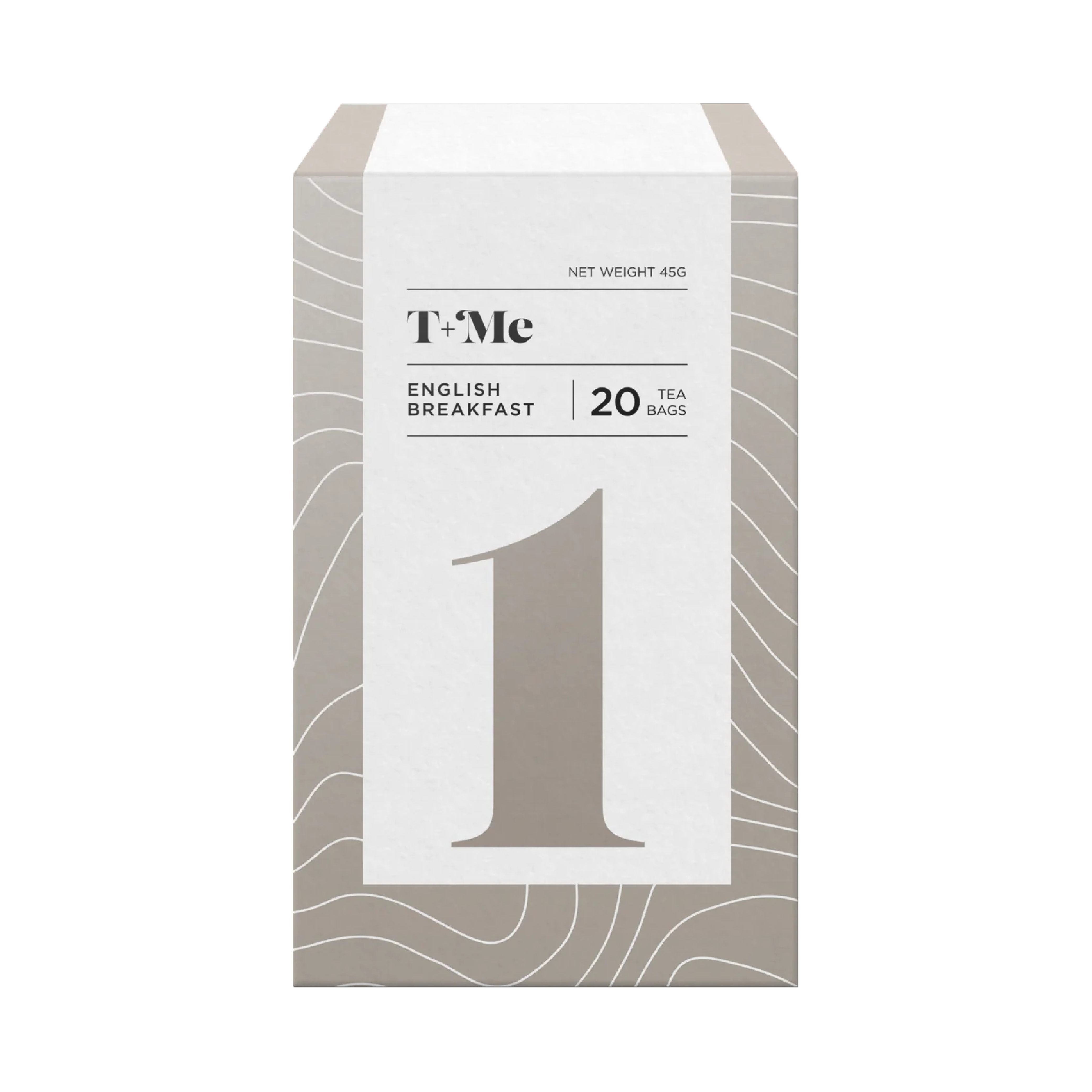 T+Me English Breakfast 45g (20 Tea Bags)
