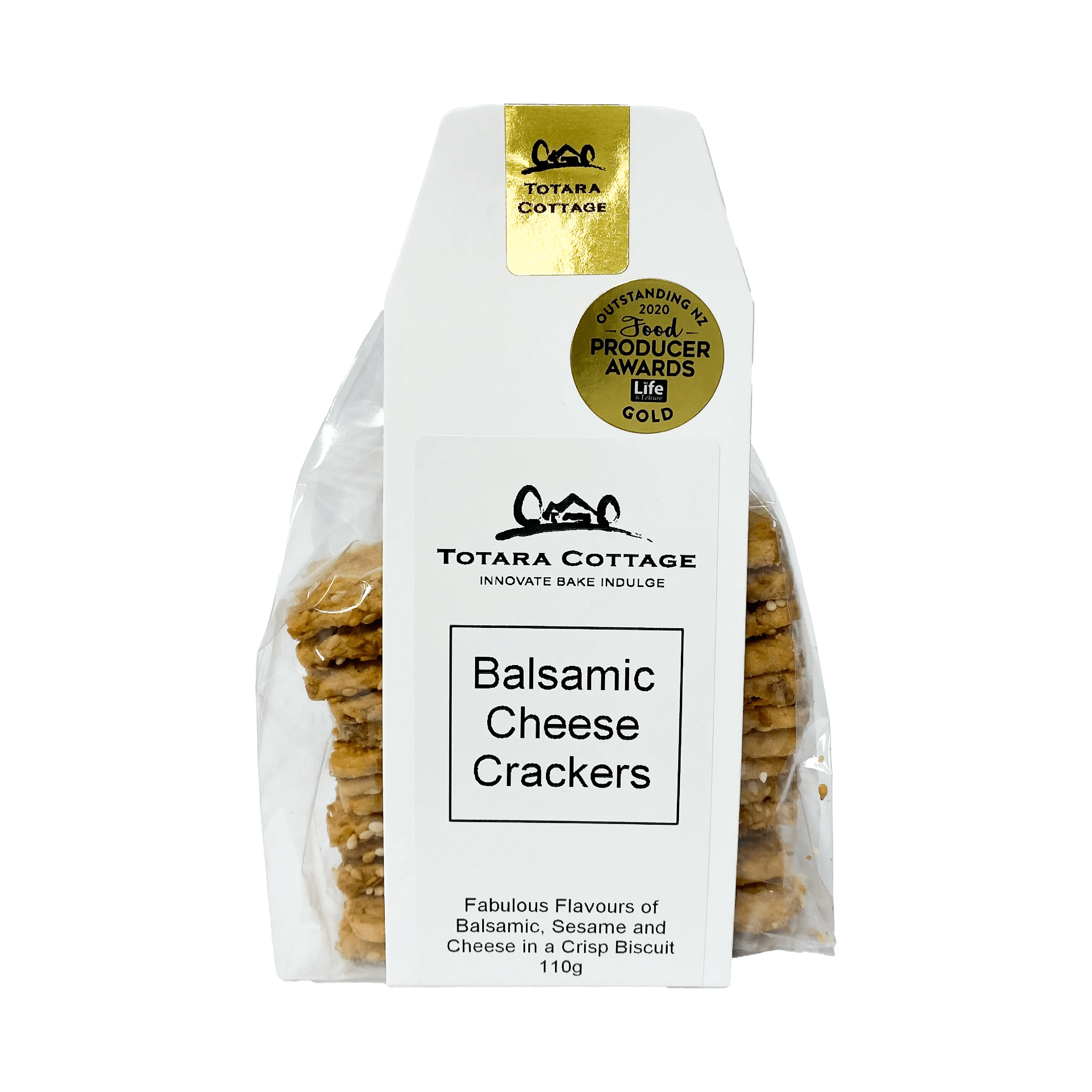 Totara Cottage Balsamic Cheese Crackers