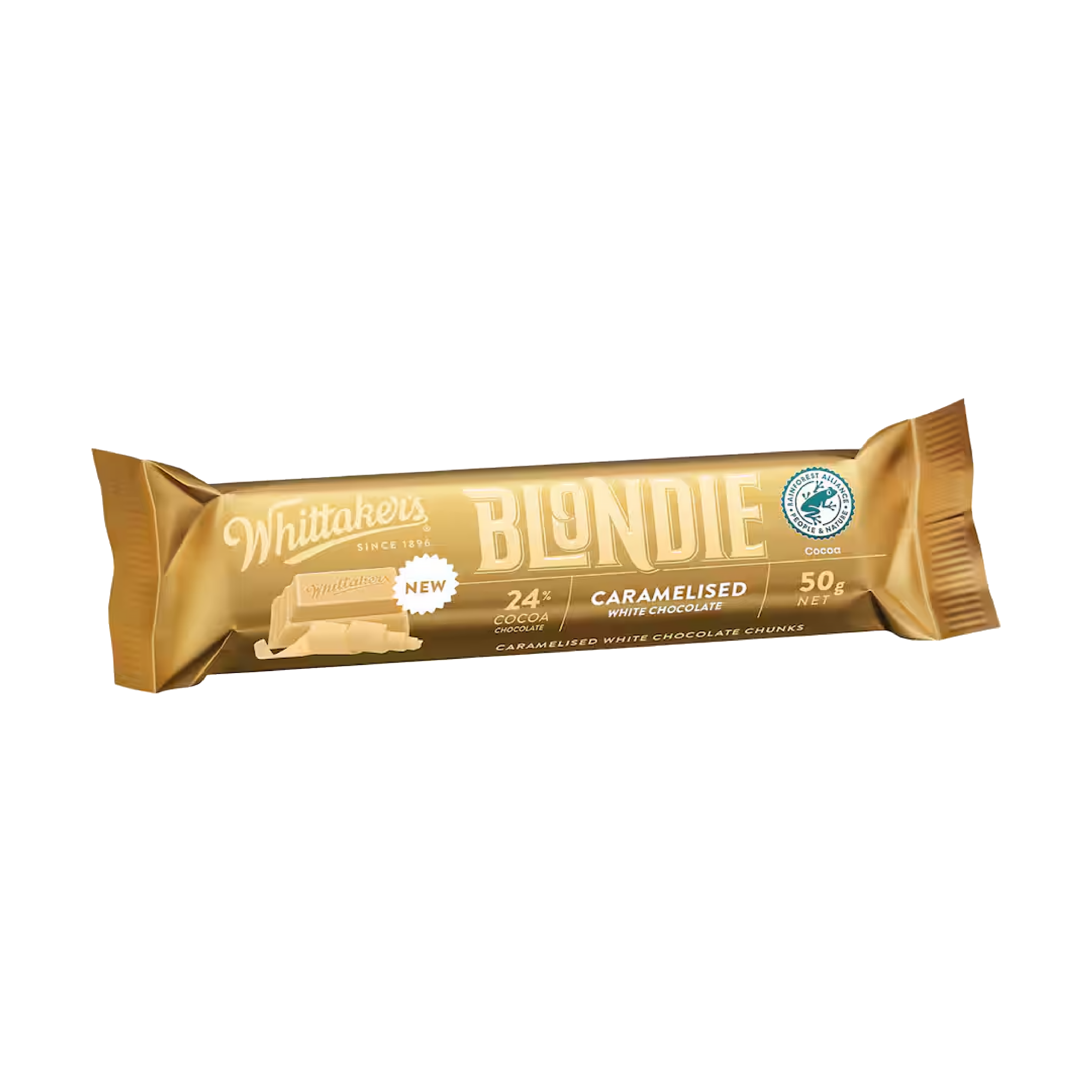 Whittakers Blondie Caramelised White Chocolate Bar 50g