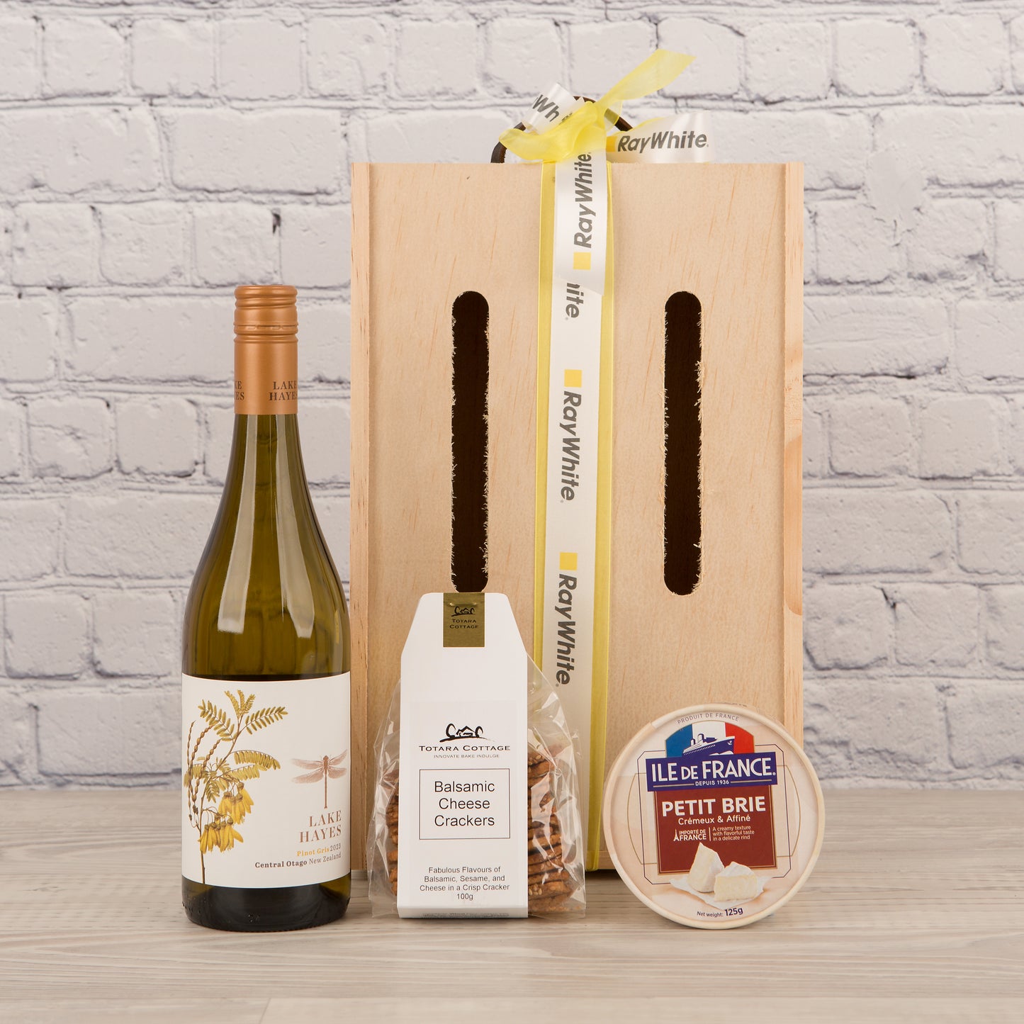 The Ray White Wine, Cheese & Crackers